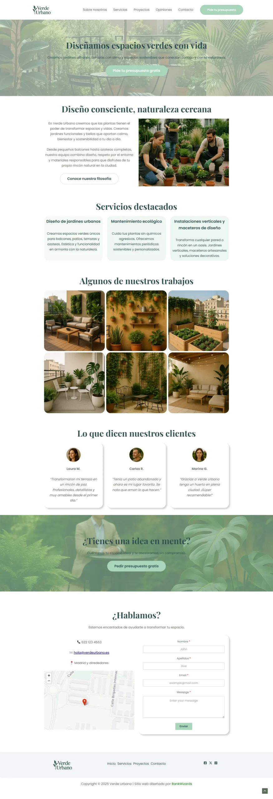 paginas de marketing